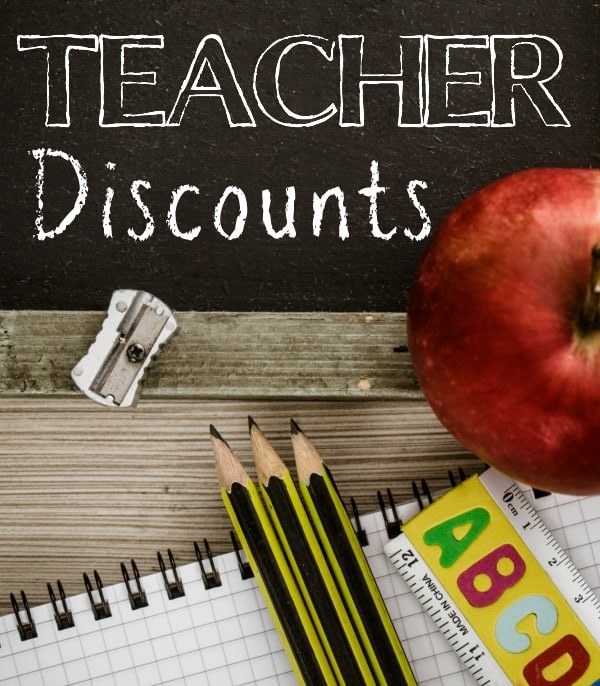 Teacher Discounts!