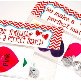 Free Valentine's Day Treat Bag Toppers