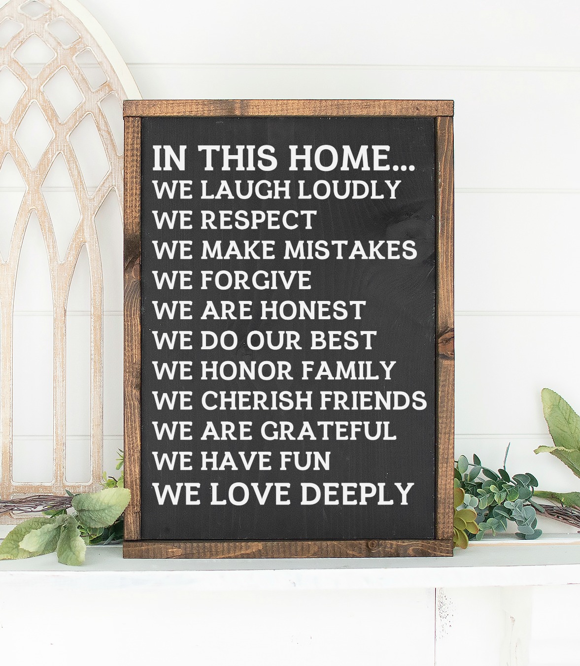 Family Rules Sign In This Home