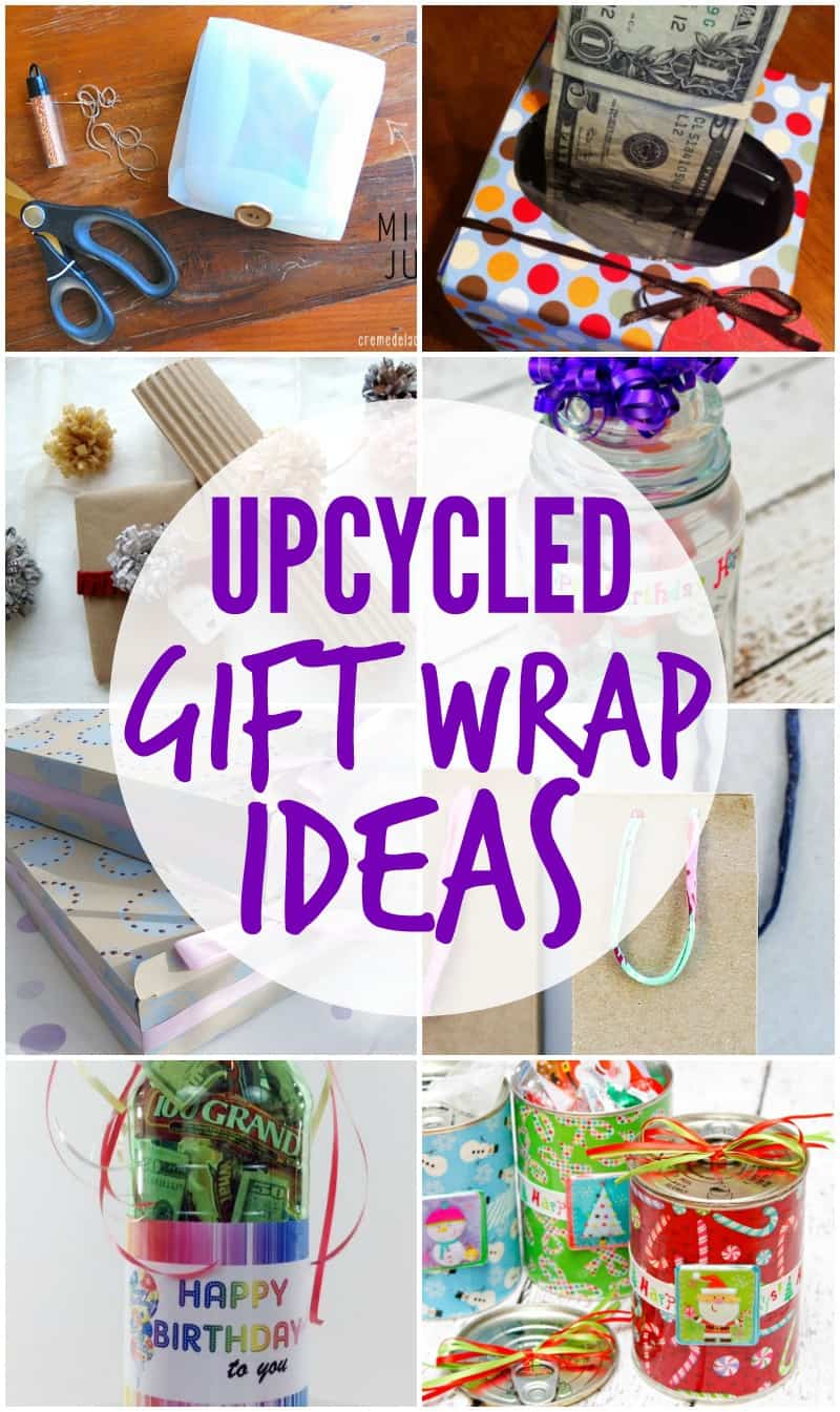 Upcycled Gift Wrap Ideas
