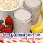 Fruit and Oatmeal Smoothies