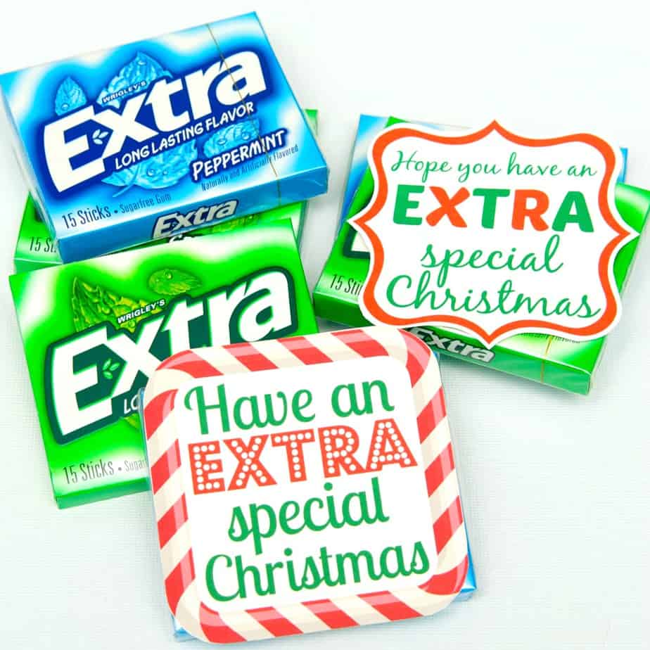 Easy Holiday Gift with Extra Gum