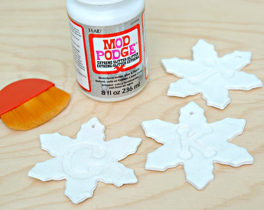 Snowflake Monogrammed Ornaments