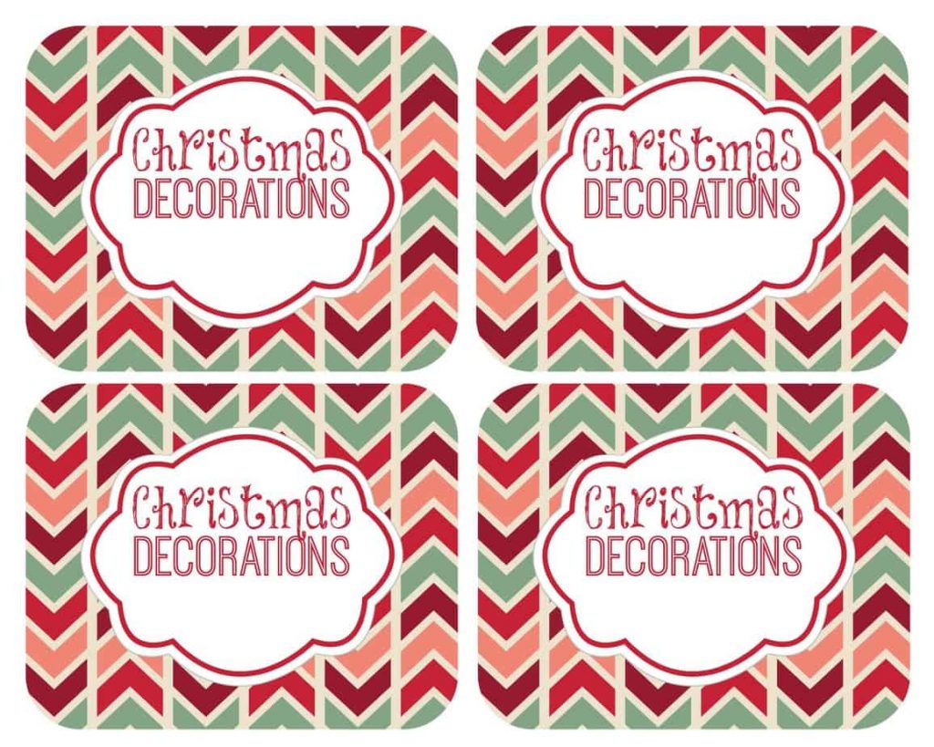 Christmas Decorations_Free_Labels