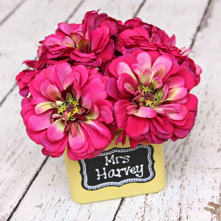 Flower Pens with Personalized Flower Pot