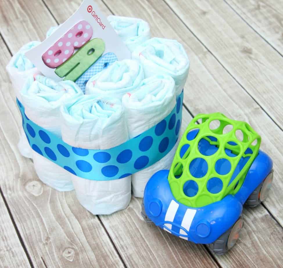 Mini Diaper Cake
