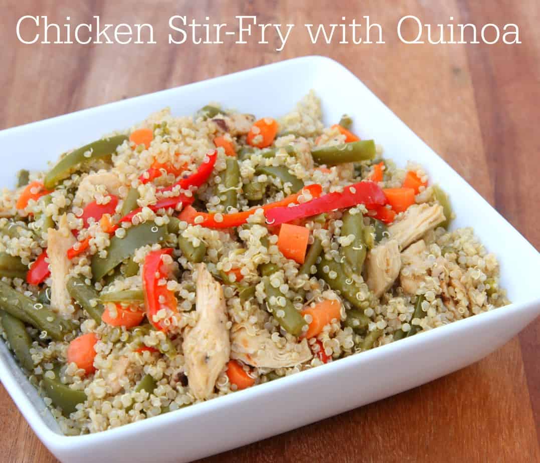 Chicken Stir Fry with Quinoa