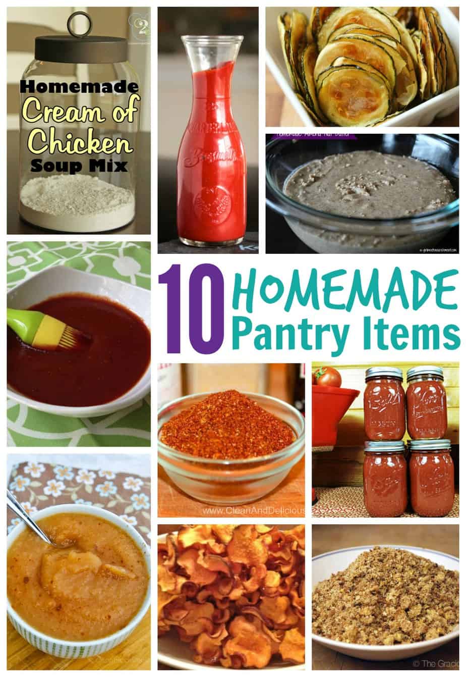 Homemade Pantry Items You Can Easily Make Yourself