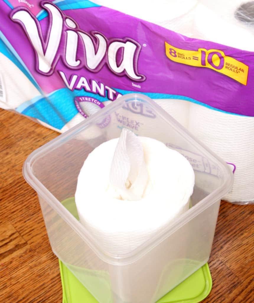 DIY Cleaning Wipes with Viva Paper Towels