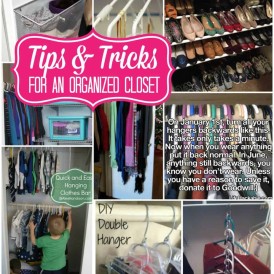 Tips and Tricks for an Organized Closet