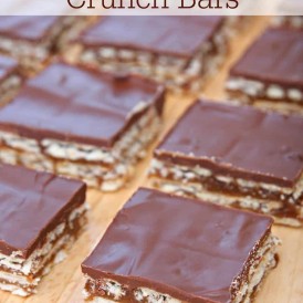 Chocolate Caramel Crunch Bars