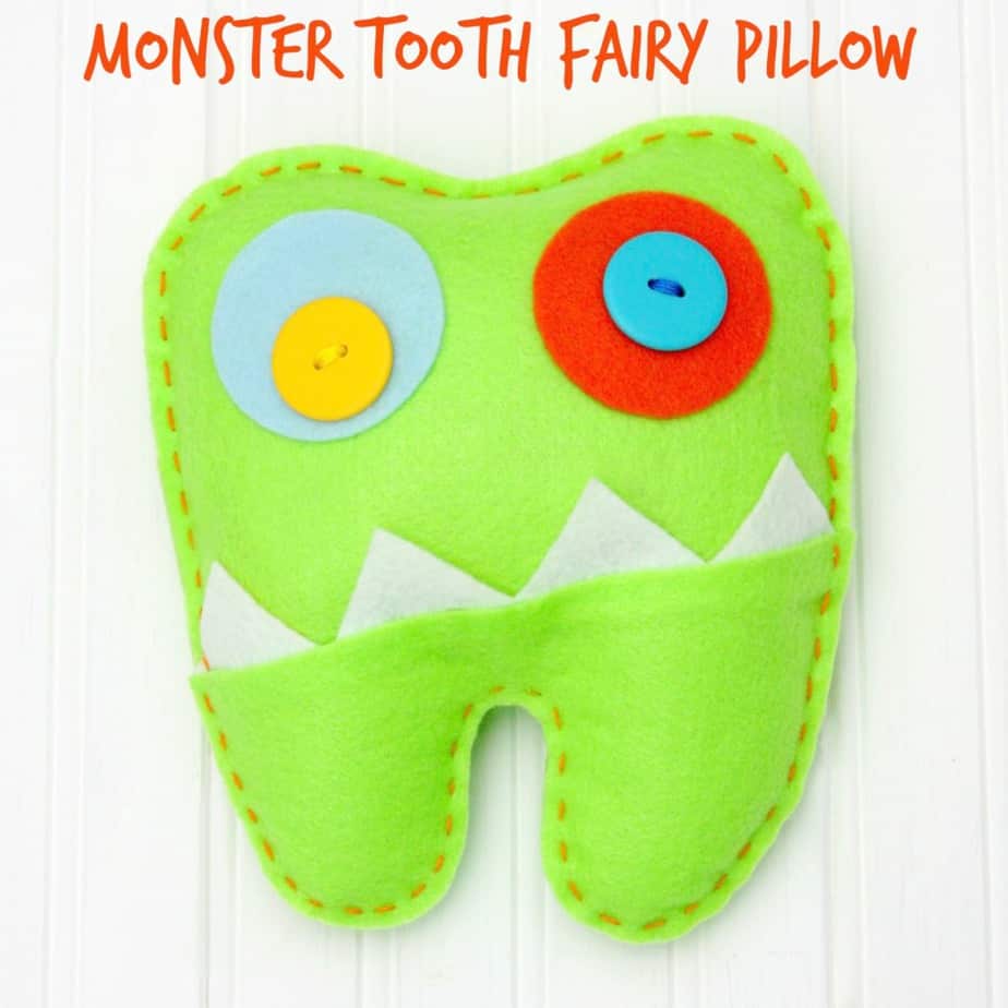MOnster Tooth Fairy Pillow
