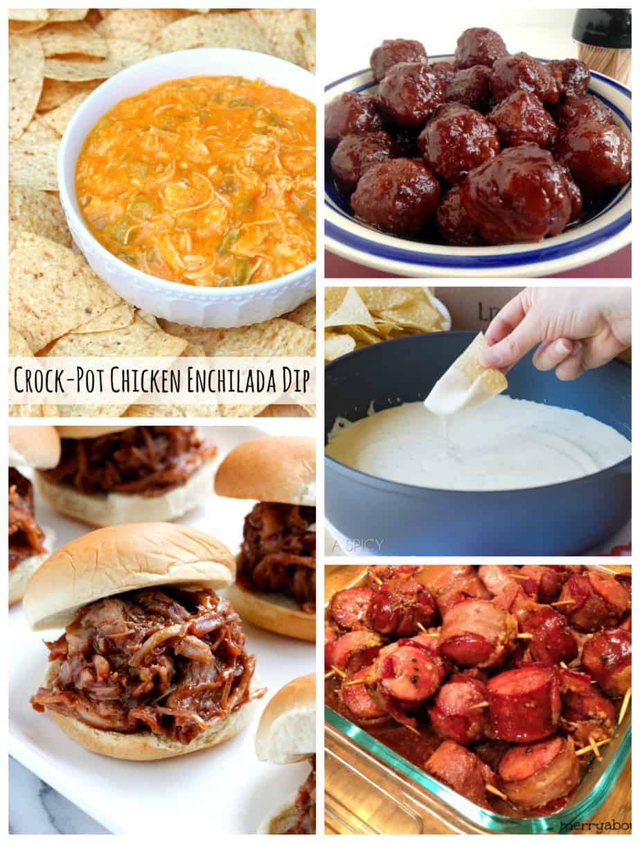 Slow Cooker Appetizers - 5 Ingredients or Less
