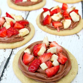 Chocolate Strawberry Banana Cookies