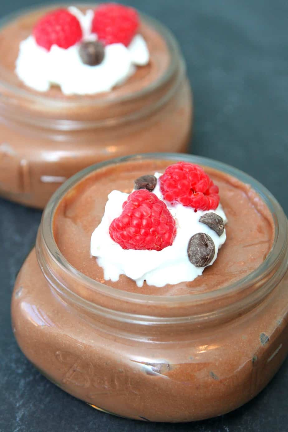 rasperry chocolate mousse #MullerMoment