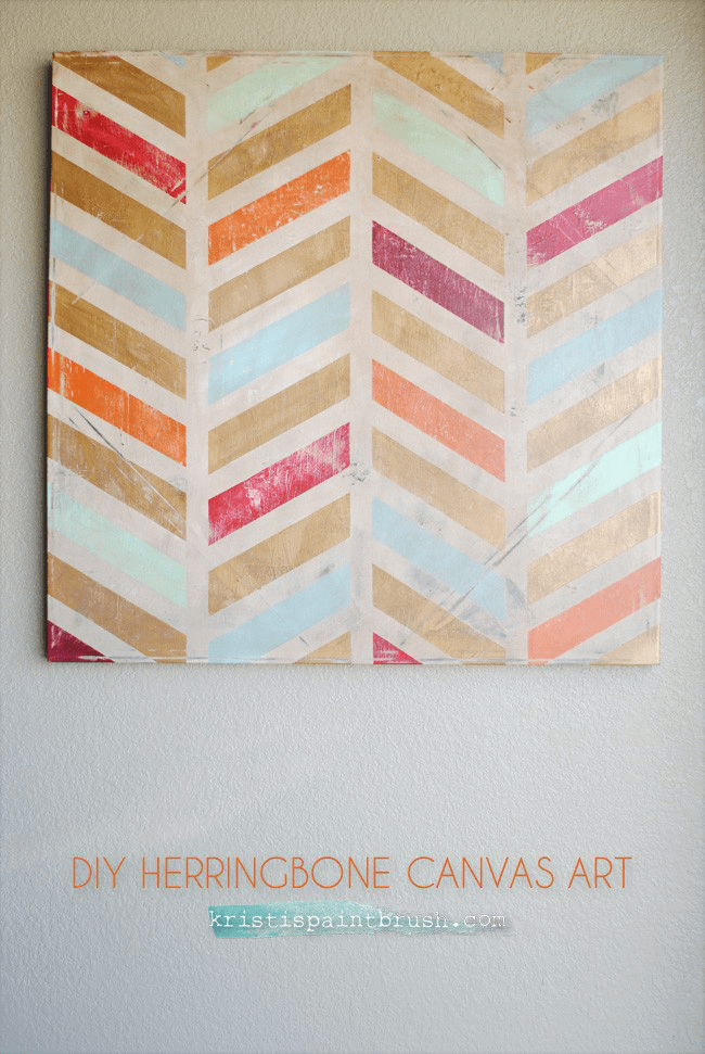 herringbone+canvas