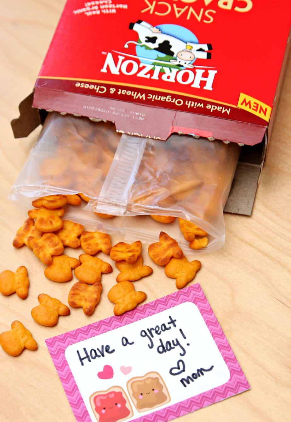 Lunchbox Notes - Horizon Snack Crackers
