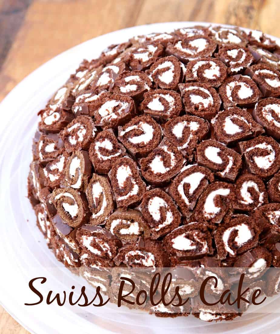 Swiss Rolls Cake