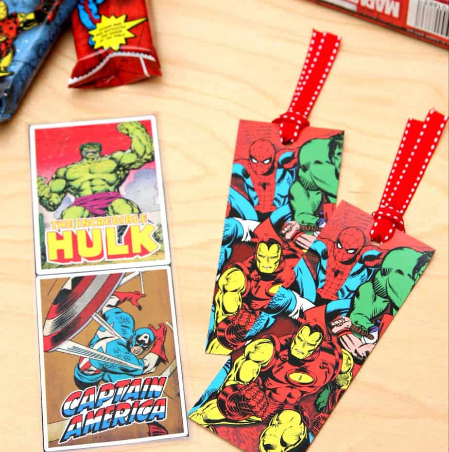 Superhero Bookmarks