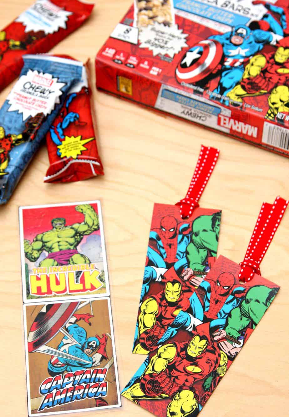 superhero bookmarks 3