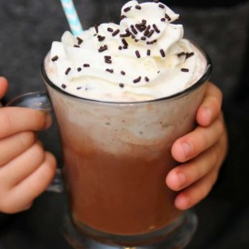 hot chocolate floats