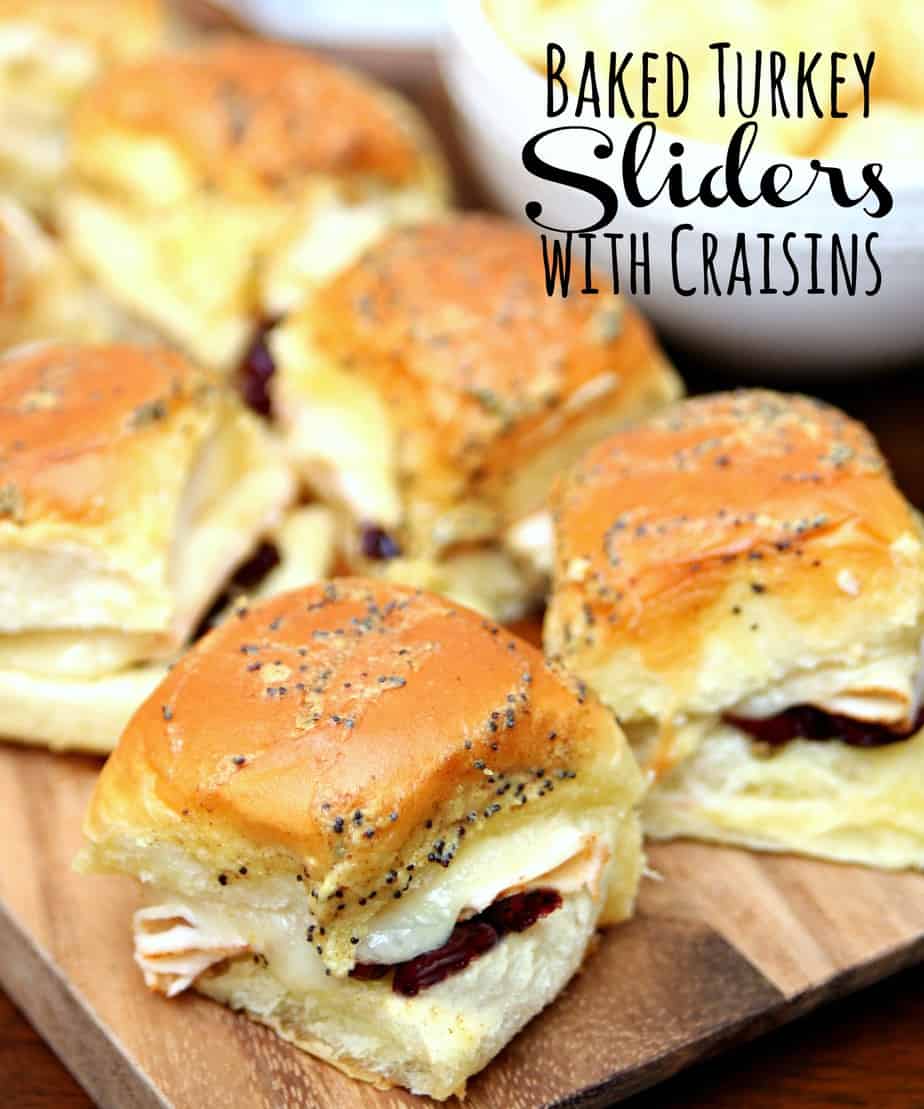 Baked Turkey Sliders with Craisins®