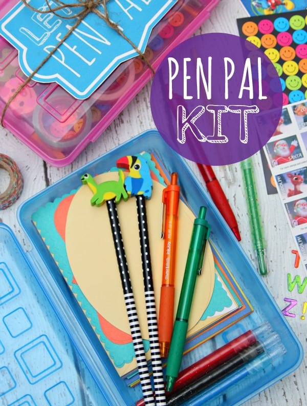 Let’s Be Pen Pals {A Fun Gift Idea}