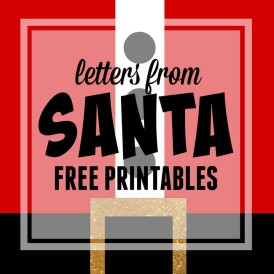 Letters from Santa - Free Printables