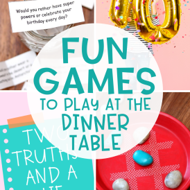 Fun Games to Play at the Dinner Table