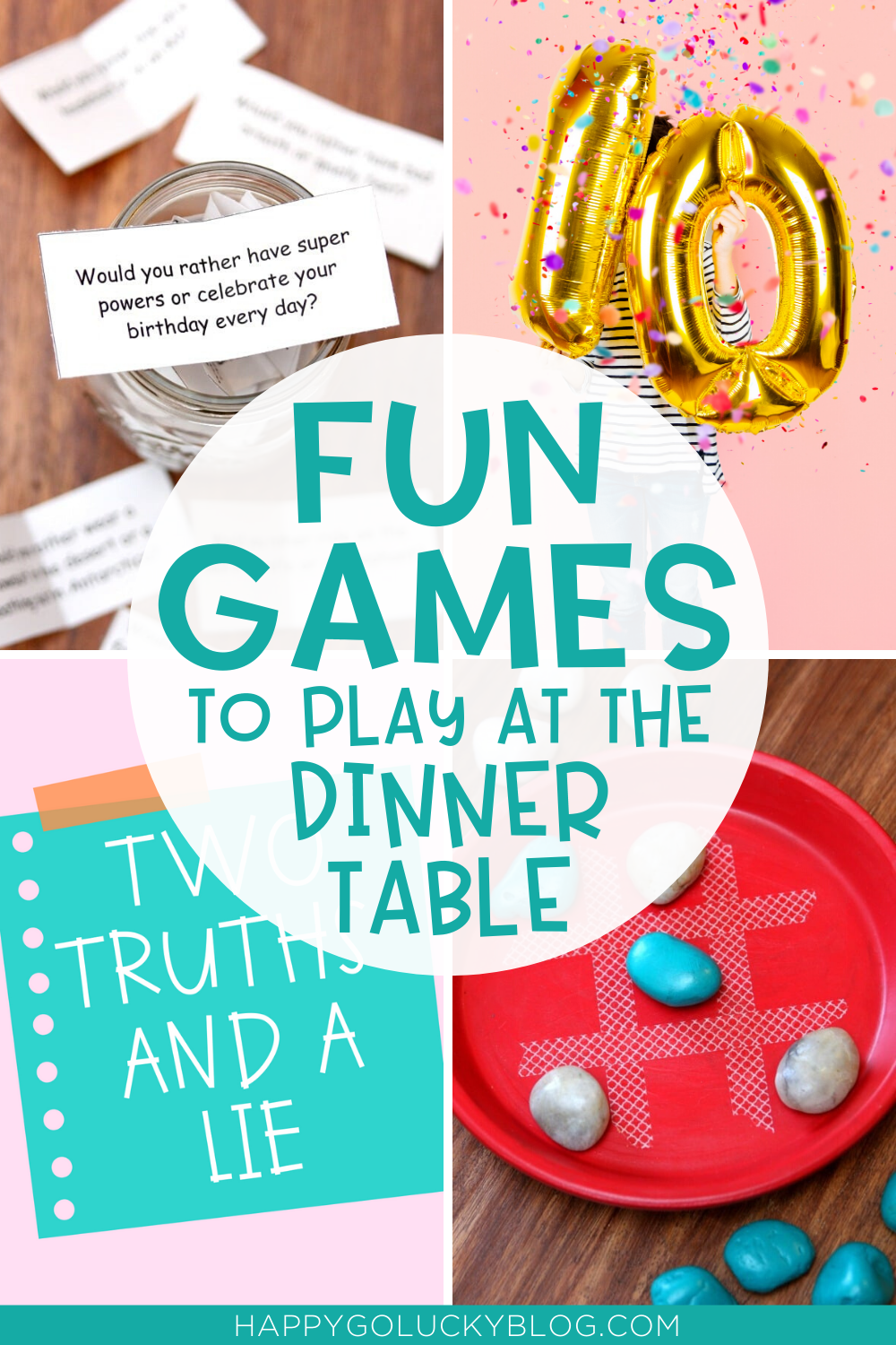Fun Games to Play at the Dinner Table