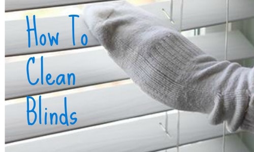 clean your blinds