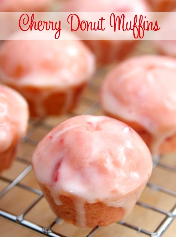 Cherry Donut Muffins 3