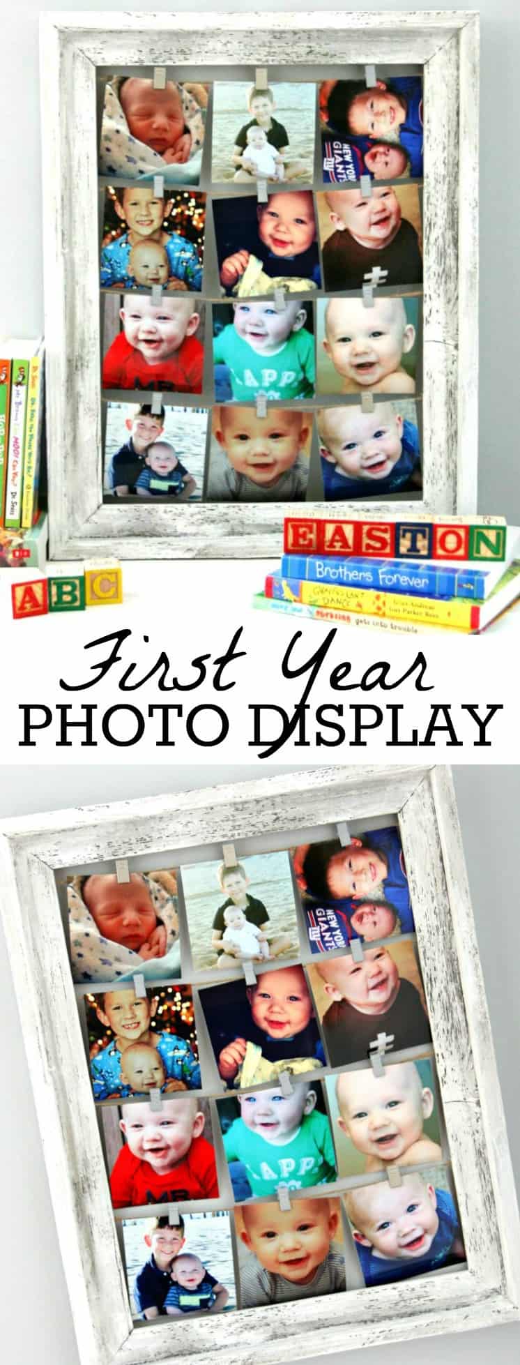 First Year Photo Display