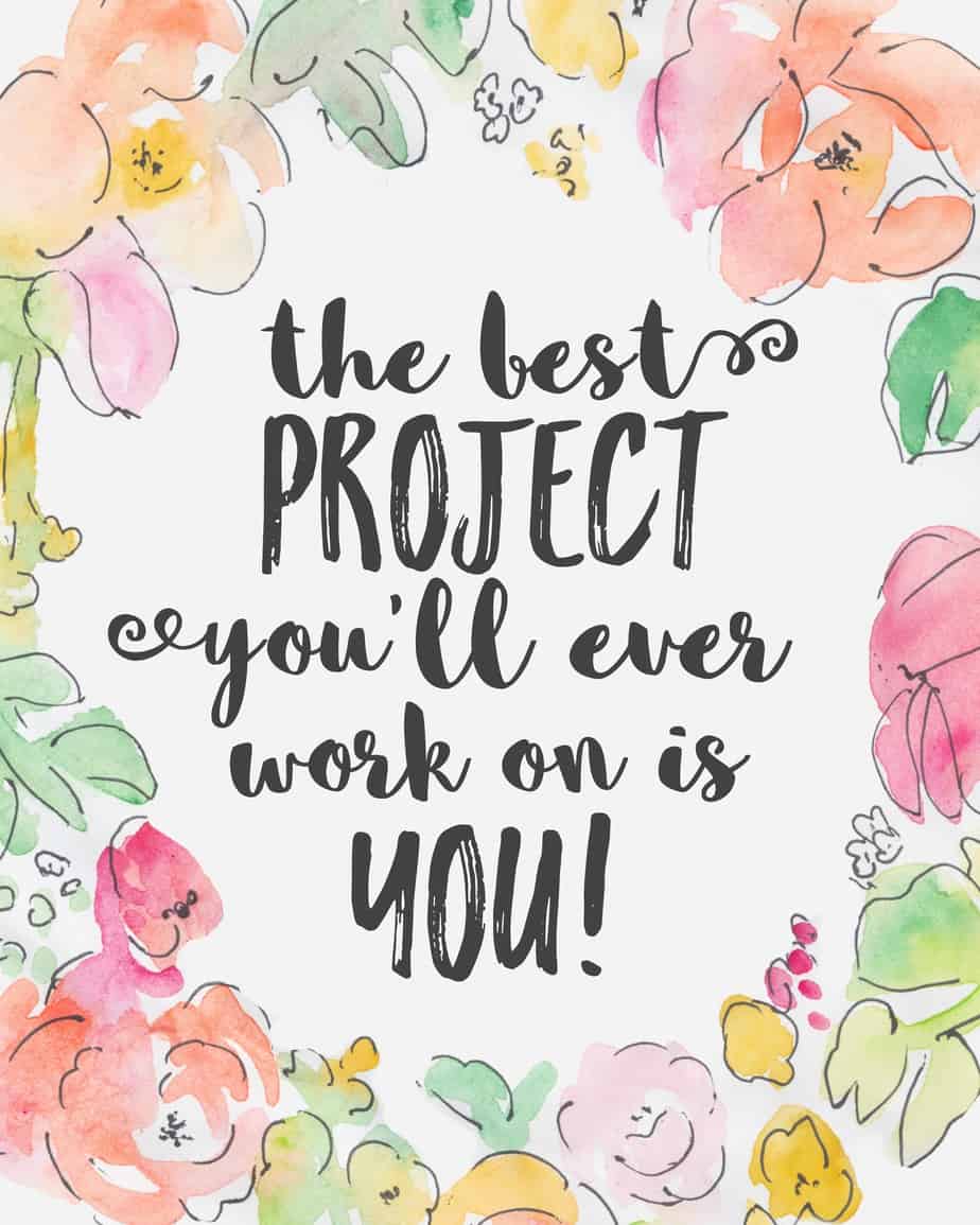 the best project is you