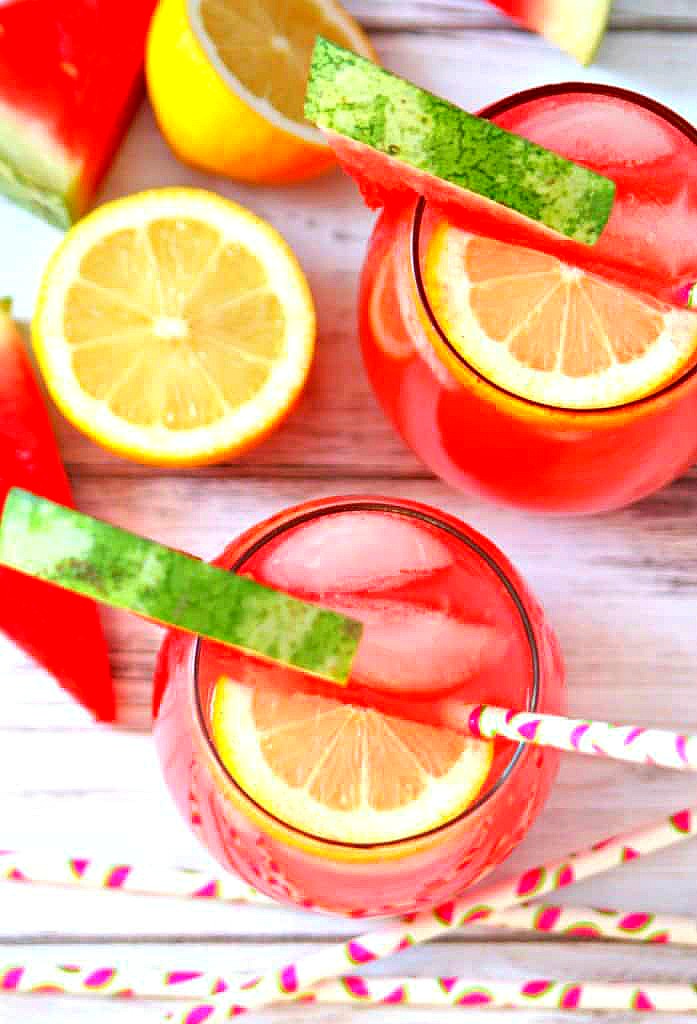Spiked Watermelon Lemonade Cocktail Recipe