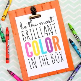 be the most brilliant color in the box
