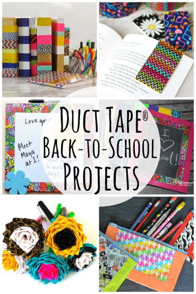 Duct Tape Back to School Projects