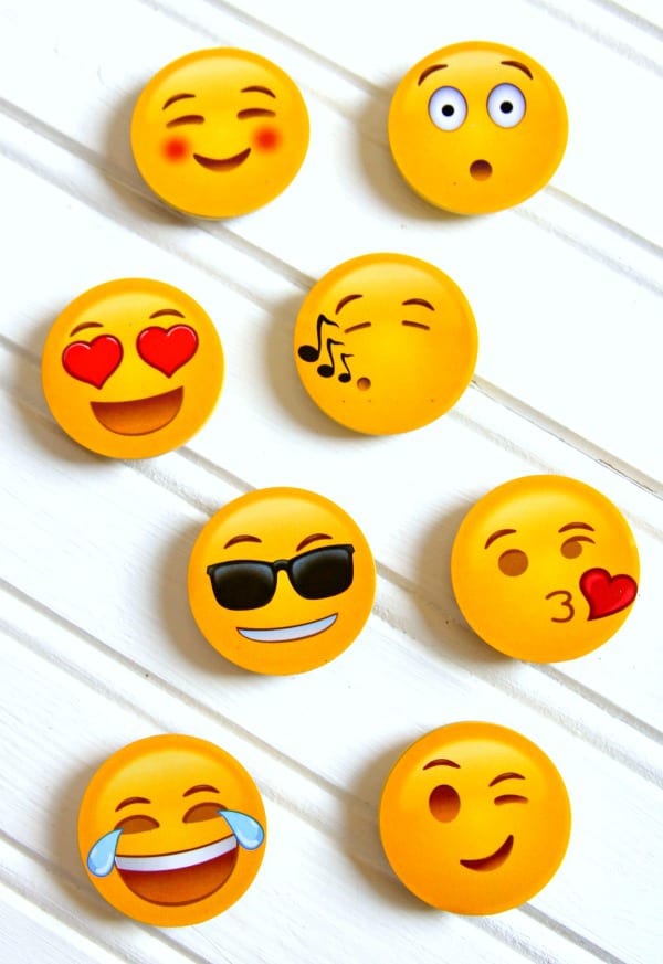 Fun and Easy Emoji Magnets
