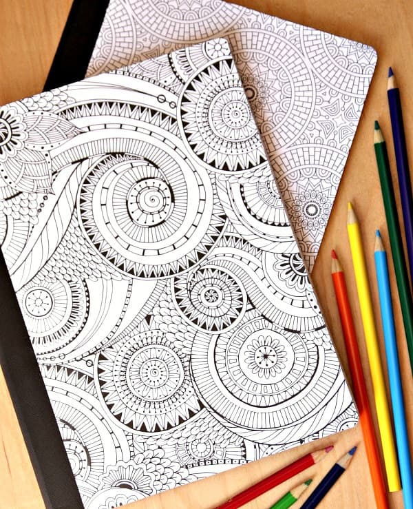 DIY Extreme Coloring Notebooks