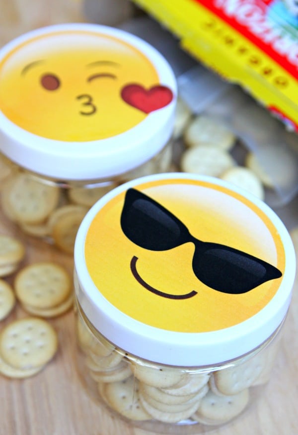Emoji Snack Cups