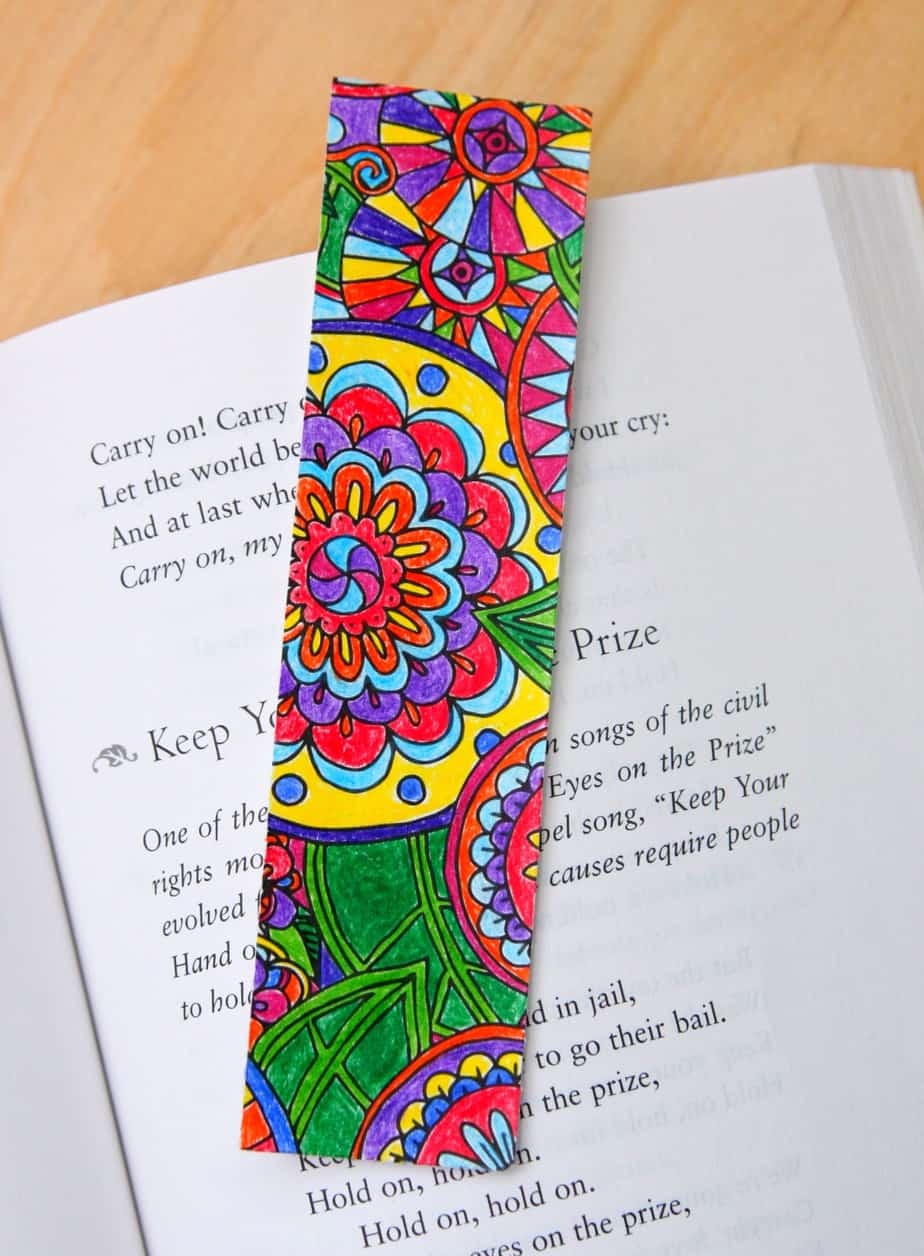 Color Your Own Bookmarks