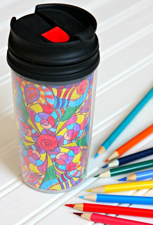 Color Your Own Insulated Tumblers