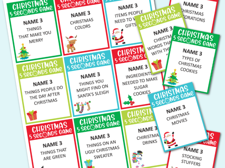Image for Christmas 5 Seconds Game