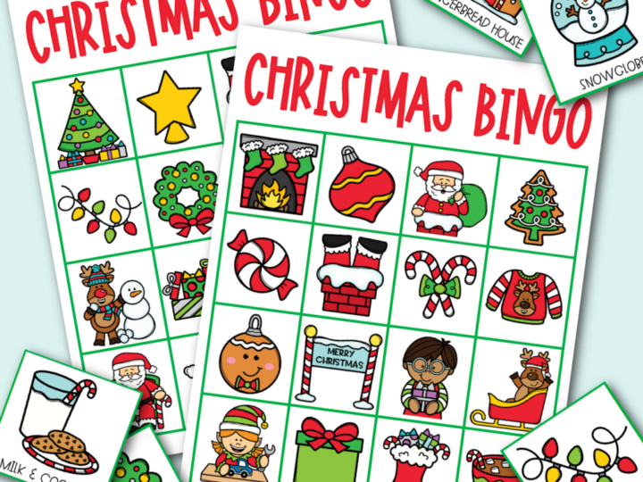 Image for Christmas Bingo Free Printable