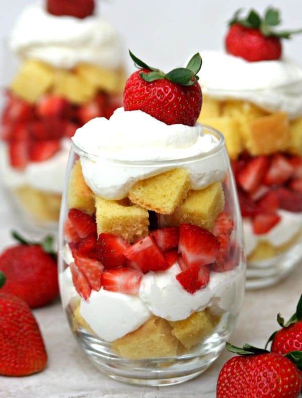 Strawberry Shortcake Parfaits
