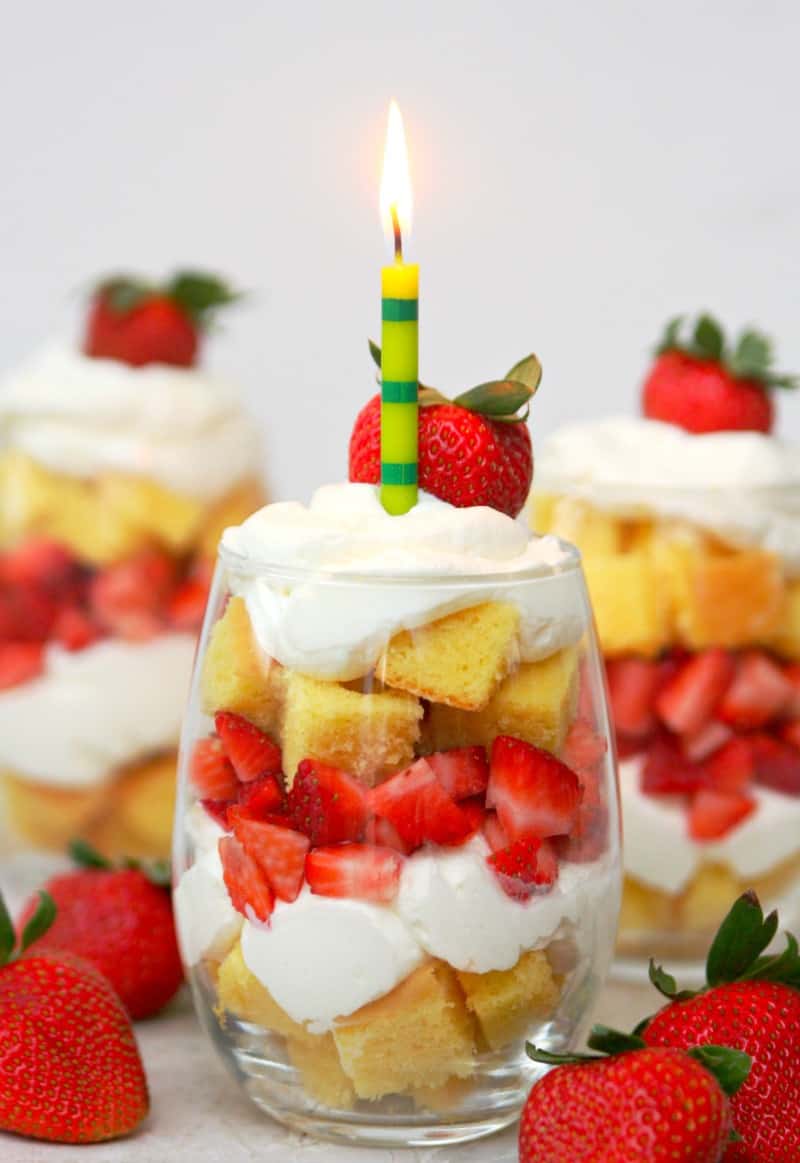 Strawberry Shortcake Parfaits