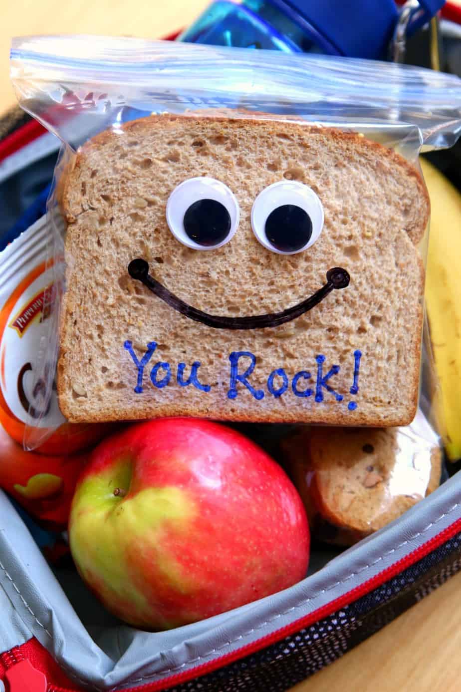 Sandwich Bag Lunchbox Notes