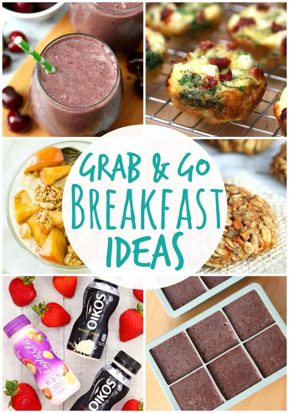 Take Five – 5 Grab and Go Breakfast Ideas