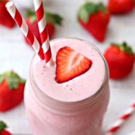 Strawberries and Cream Smoothie