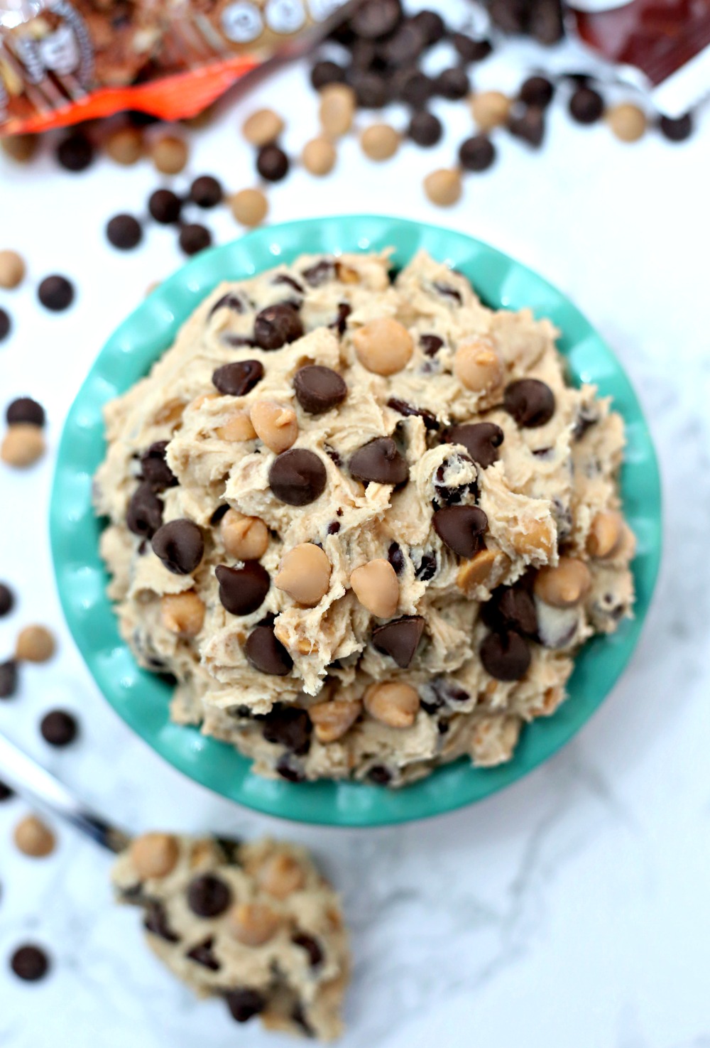 Peanut Butter Chocolate Chip Edible Cookie Dough